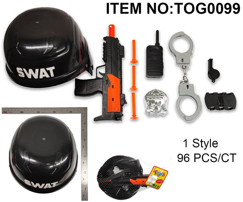 POLICE TOYS SET FOR KIDS 10PCS