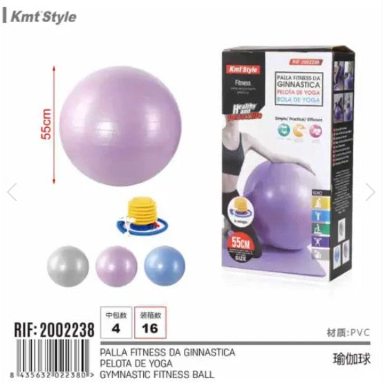 [MOT] 2002238 YOGA EXERCISE GYMNASTIC FITNESS BALL/55CM