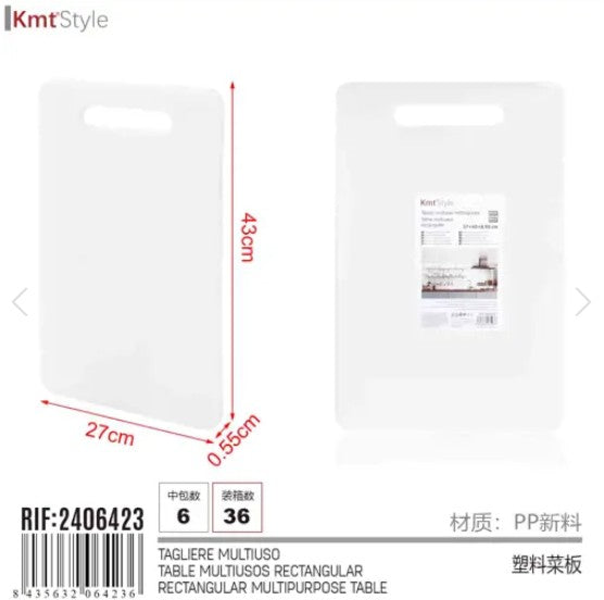 [MOT] 2406423 PLASTIC CHOPPING BOARD