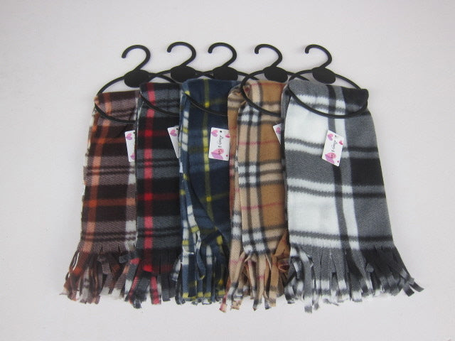 [B&C] 30WH003 SCARF CHECKED