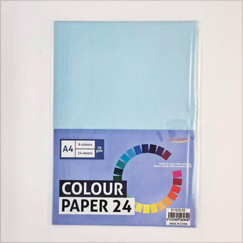 [CNJ] 311025-02 COLOUR PAPER A4 24PC(8COLOR)