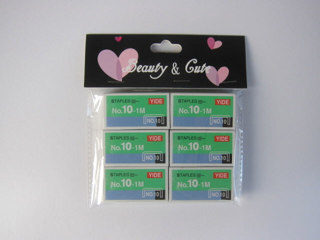 [B&C] 31BB024 STAPLES-NO.10-1M 1000X6PC
