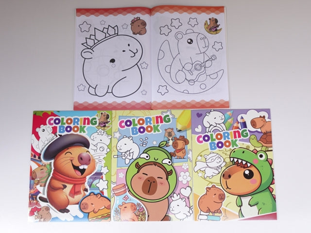 [B&C] 31FD030 COLOURING BOOK CAPYBARA