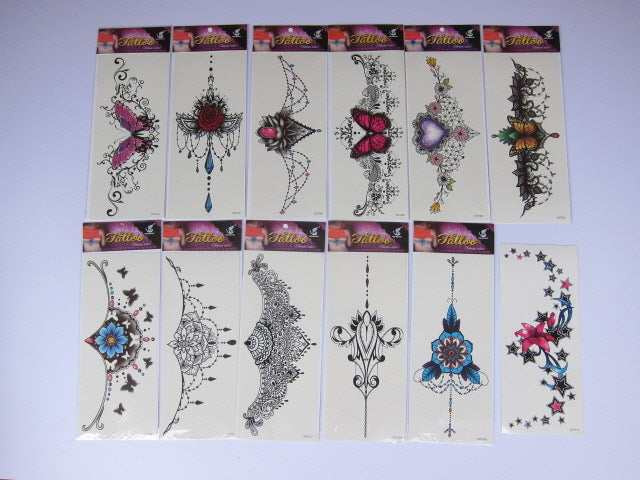 [B&C] 31FG038_A TATTOO STICKER CHEST