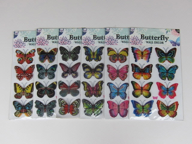 [B&C] 31FG039_B BUTTERFLY STICKER L