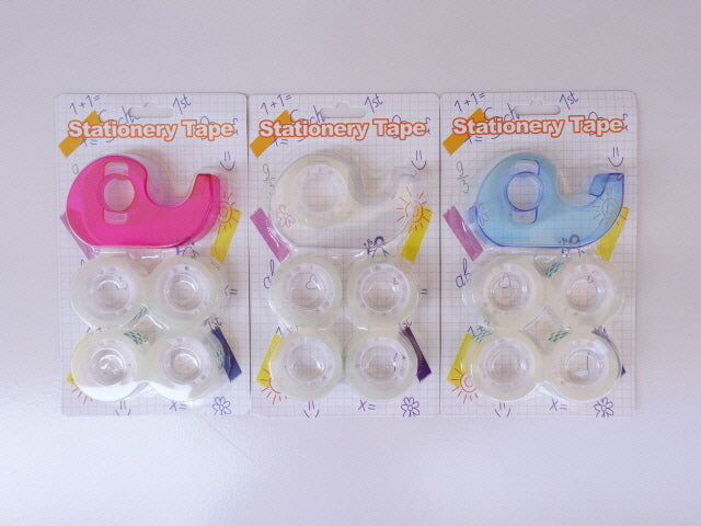 [B&C] 31QA003_A CELLO TAPE WDISPENSER 5PC