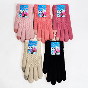 [CNJ] 321274-04 TOUCH SCREEN GLOVE 5COLOR MIX