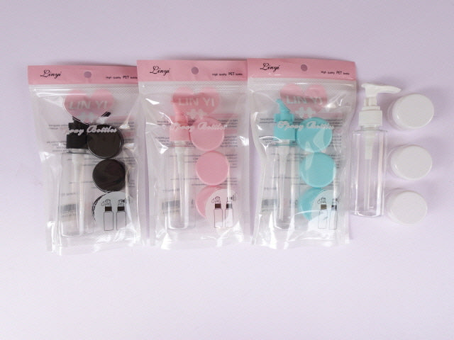 [B&C] 33DD016 TRAVEL BOTTLE SET 3+1PCS
