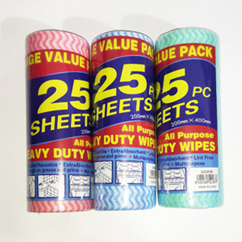[CNJ] 340985B HEAVY DUTY WIPE 25PC 20X40CM
