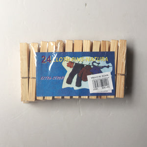 [CNJ] 341306 WOODEN PEG 24PC/LONG