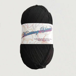 [CNJ] 341477-52B KNITTING YARN 100G-BLACK