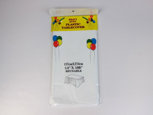 [B&C] 35FC008 TABLE CLOTH 137X274CM WHITE
