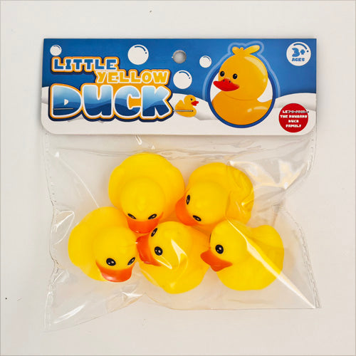 [CNJ] 380031-02 BATH TOY DUCK 5PC