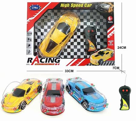 [CIL] 53190 1:16 REMOTE CONTROL RACING CAR WITHLIGHTS (RED, BLUE, ORANGE)