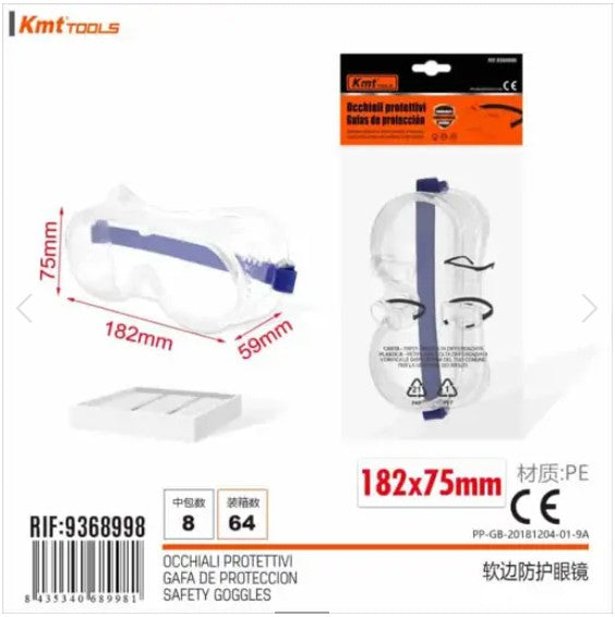 [MOT] 9368998 SOFT EDGE SAFETY GOGGLES