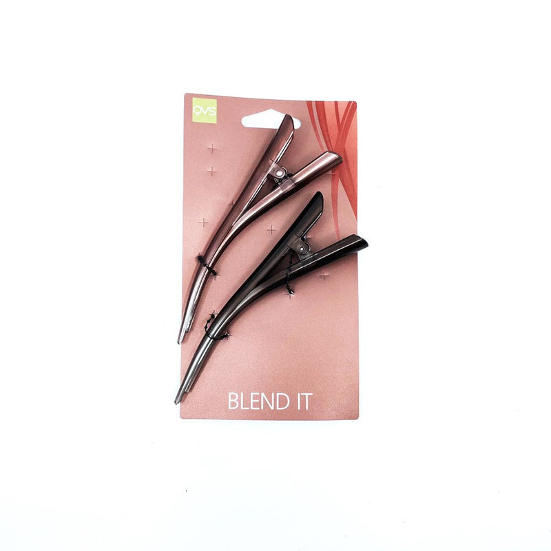 10-3565 QVS BLEND IT BROWN CLIP 2PCS