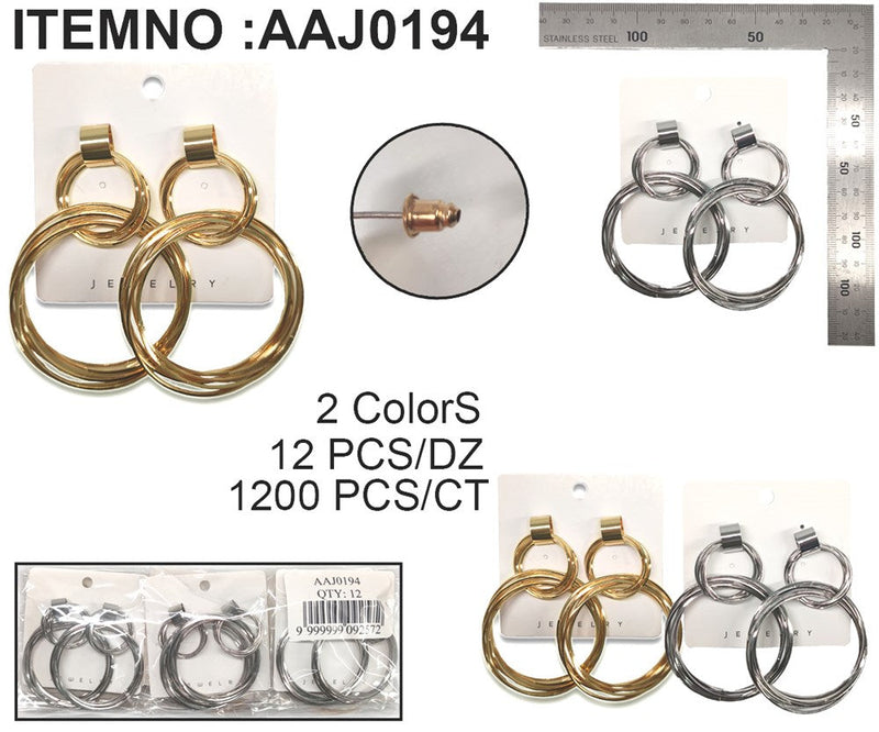 DOUBLE HOOP RING
