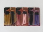 [B&C] 33DA030 MASCARA BRUSH SET 12PC 101000146016