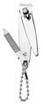 30-1200 NAIL CLIPPER WITH FILE AND PRECISION CURVED BLADES