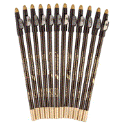 [POP] CE076 EYELINER LONG PENCIL WSHARPENER - BROWN