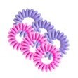 30-3613 SPIRAL TIES PINK/PURPLE 6PC