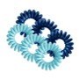 30-3614 SPIRAL TIES NAVY/MINT 6PC