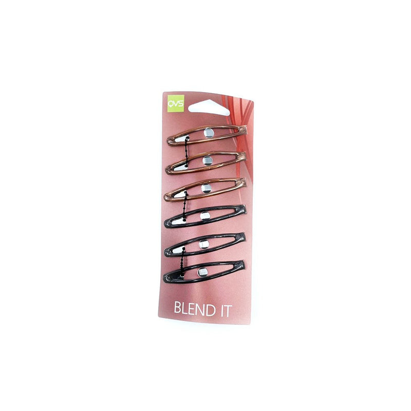 10-3562 QVS BLEND IT BROWN ONE TOUCH PIN 6.4CM