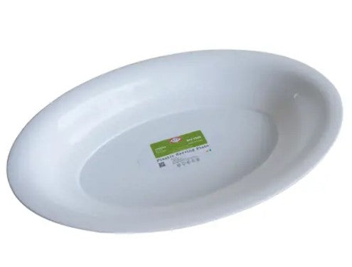 [MOT] AT2334 PLASTIC OVAL SHAPED SERVING PLATTER 53*35.8*7.3CM