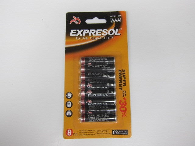[B&C] 30BA016 BATTERY AAA 8PC