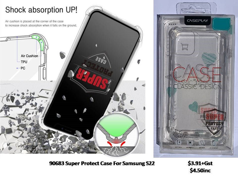 [ADR] 90683 SUPER PROTECT CASE FOR SAMSUNG S22 9680088906835