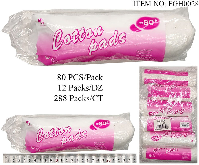 COTTON PADS 80PCS