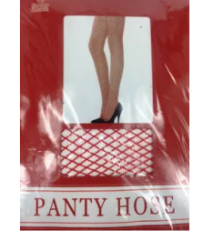 [APO] 28296R FISHNET STOCKING PANTYHOUSE RED