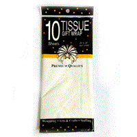 [POP] GW011 TISSUE PAPER 10PCS - WHITE