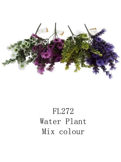 [MEGA] FL272 ARTIFICIAL FLOWER WATER PLANT MIX COLOUR