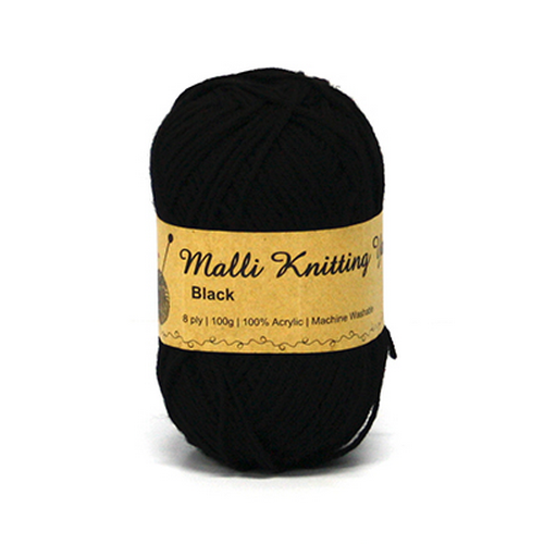 [JEM] SEW 123407 100G BLACK YARN