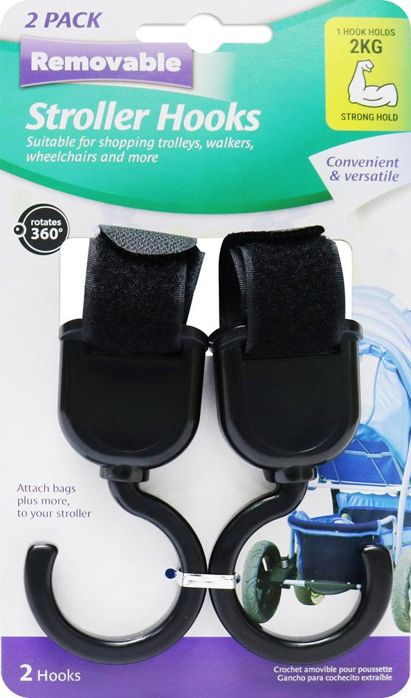 [UBL] NG0475 STROLLER HOOK REMOVABLE 2PK