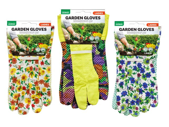 [UBL] OT0011 GARDEN GLOVES LADIES W/GRIP