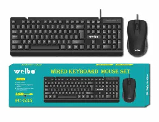 [MOT] HOME4136 WIRED KEYBOARD MOUSE SET
