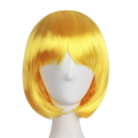 [POP] HW046 YELLOW HAIR WIG - SHORT