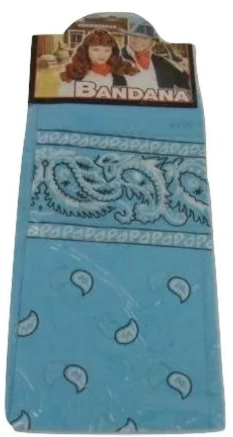 [APO] HW5714 55*55CM BANDANA LIGHT BLUE