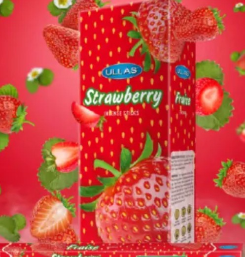 [MOT] ITM0003398 INCENSE STICKS-STRAWBERRY HEXA