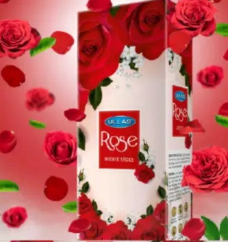[MOT] ITM0003399 INCENSE STICKS-ROSE HEXA