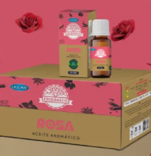 [MOT] ITM0011075 INCENSE STICKS-ORGANICO ROSE 10ML FRAG OIL