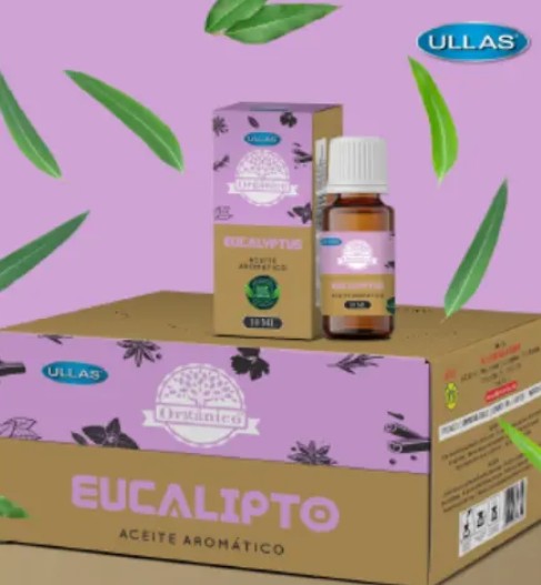[MOT] ITM0011085 INCENSE STICKS-ORGANICO EUCALYPTUS 10ML FRAG OIL
