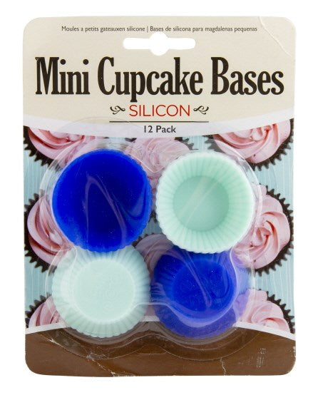 [UBL] KC0088 SILICON MINI CUPCAKE MOULDS 12PK