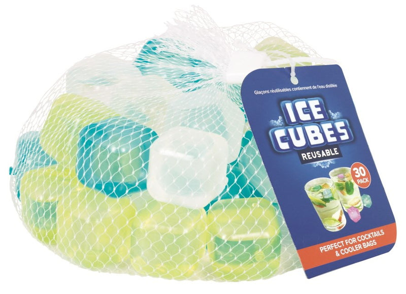 [UBL] OB0343 ICE CUBES REUSABLE 30PK