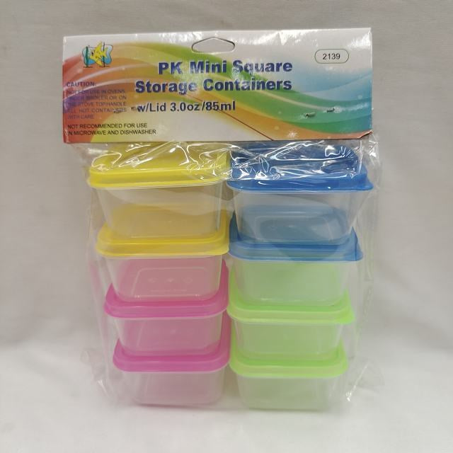 [CIL] 14438 MINI STORAGE BOX COLOR(8PCS)