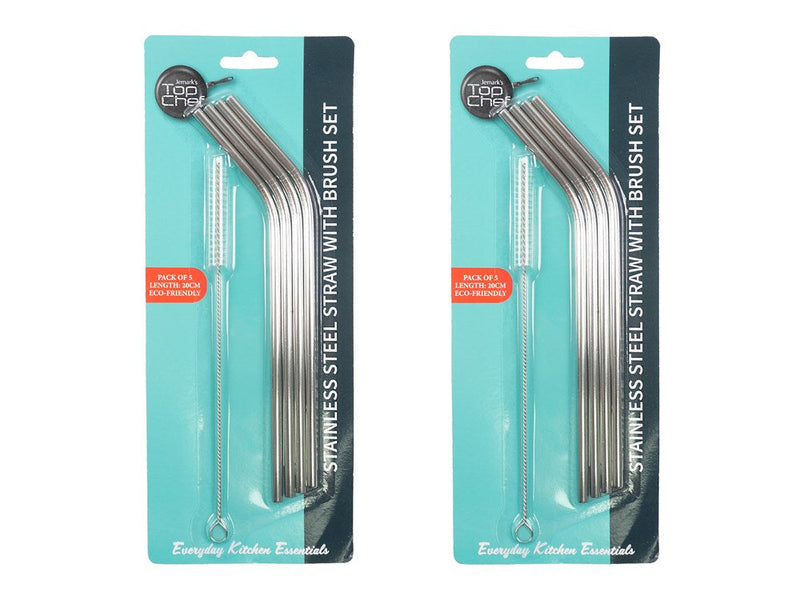 [JEM] KIT 266289 S/STEEL STRAW WITH BRUSH SET/5