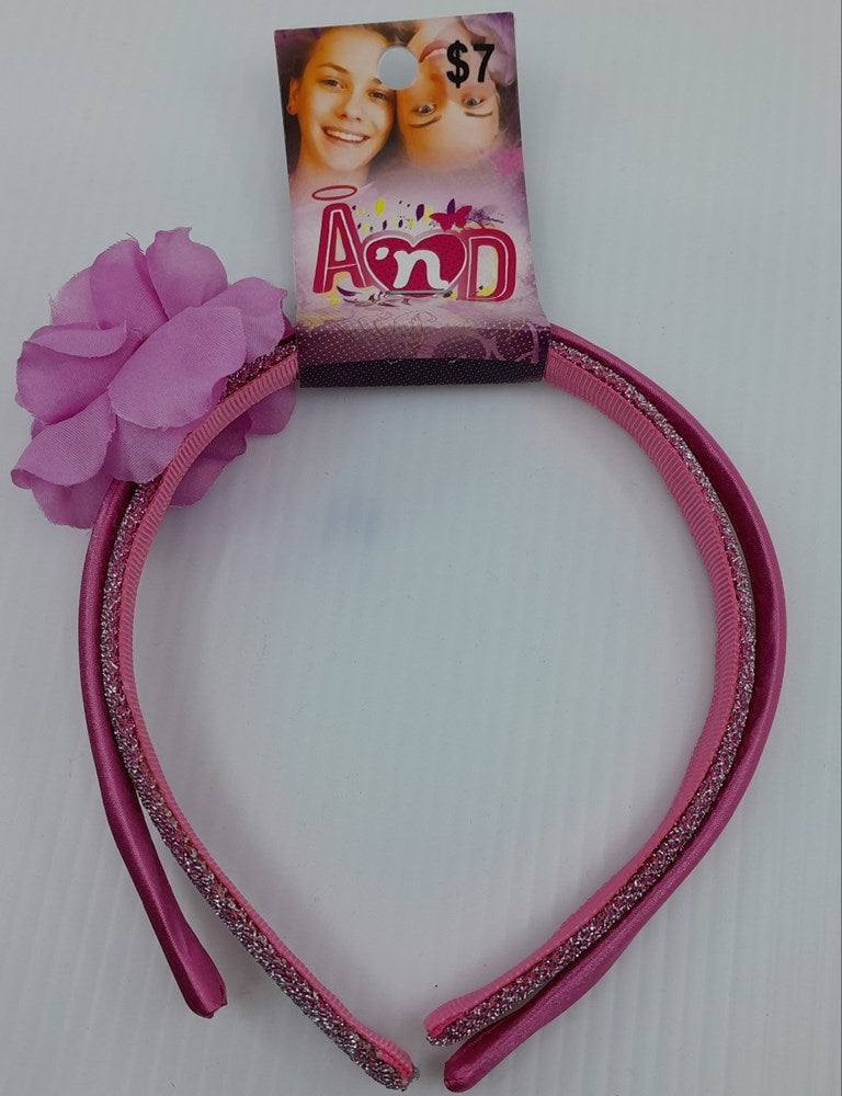 9400070681412 2PK FLOWER HEADBANDS RAINBOW