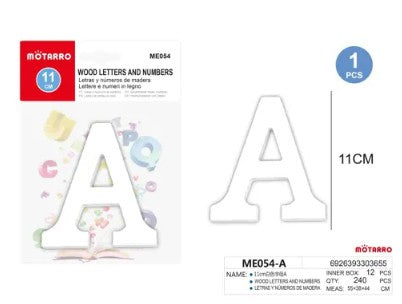 [MOT] ME054-A WOODEN LETTERS A